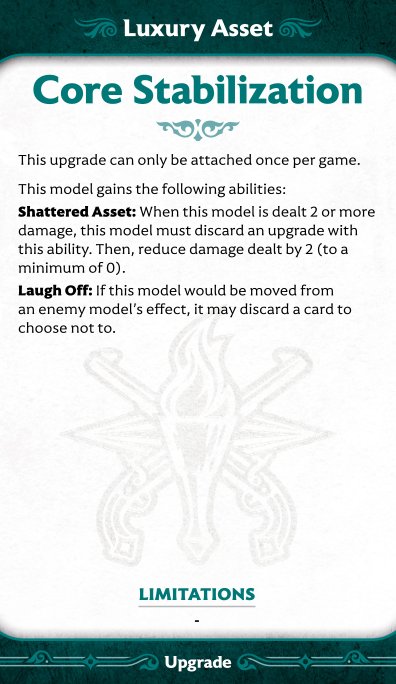 Carte d'upgrade