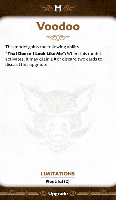 Upgrade card