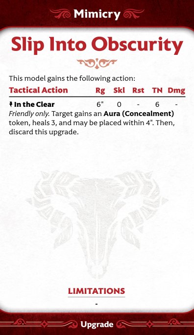 Carte d'upgrade
